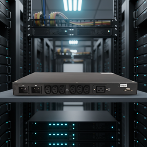 HILYNN LSTS-Serie 1U <span class=keywords><strong>STS</strong></span> Statischer Transferschalter Duale Stromversorgung Automatische Transfereinheit Kunststoff Mehrfachausgänge für IT-Raum-Server - Product Image 4