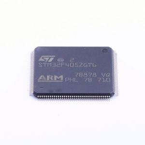 MCU STM32F405ZGT6 de 32 bits, ARM Cortex M4F RISC, 1024KB Flash, 2.5V/3.3V, 144 pines, LQFP, en bandeja - Product Image 1