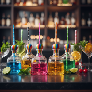 Tazze da Tè Personalizzate all'Ingrosso 375ml Riutilizzabili in Plastica con Tappo in Sughero per Bere Tequila Patron - Product Image 3