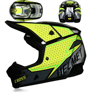 <span class=keywords><strong>Casque</strong></span> de motocross intégral pour adulte, très vendu, certifié, équipement de sécurité tout-terrain recommandé par le fabricant - Product Image 4