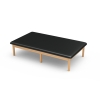 Table de rééducation bariatrique à hauteur fixe avec cadre en bois massif Mt Design Thera