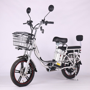 Bicicleta Eléctrica de Carga Monster de 18 Pulgadas, 60v 48v 500W 21Ah, Neumáticos Anchos, Bicicleta Eléctrica de Carga, Scooter Eléctrico, Bicicleta Eléctrica para Reparto de Comida - Product Image 2
