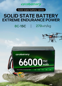 Batterie lithium-ion longue durée 66000 mAh 6S/12S/18S/24S personnalisable en usine pour drone agricole - Product Image 4