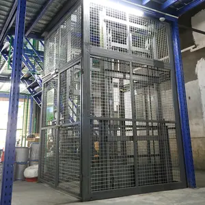 Грузовой подъемник с узким пространством для склада, от 3 до 12 метров, 1000 кг, 2000 кг, 3000 кг
