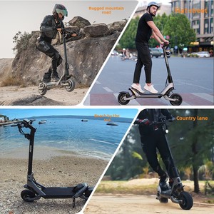 Scooter Eléctrico Todoterreno 60V 3200W 23Ah con Batería de Litio, Doble Suspensión Delantera y Trasera, Llantas de 10 Pulgadas - Product Image 4