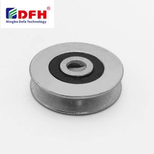 4 Rodamientos De Bolas Sellados 608ZZ 8x46.5x10 Mm – Guía En U Para Riel Integrado