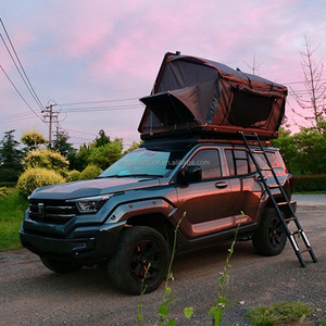 Tente de toit de voiture automatique hydraulique légère en acier inoxydable, compatible SUV, à montage automatique, imperméable, quatre saisons, <span class=keywords><strong>double</strong></span> couche - Product Image 5