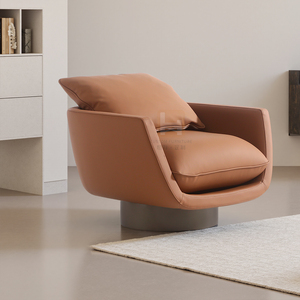<span class=keywords><strong>Poltrona</strong></span> Moderna di Lusso Imbottita con Rivestimento in Ecopelle Design Confortevole per Soggiorno Hotel Appartamenti <span class=keywords><strong>e</strong></span> Ville - Product Image 4