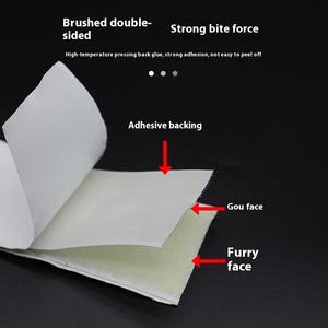Móc dán dính tự dính thân thiện với môi trường, có thể tái sử dụng, chất liệu nylon liền mạch, một mặt, độ bám dính mạnh, có thể điều chỉnh, bền - Product Image 2