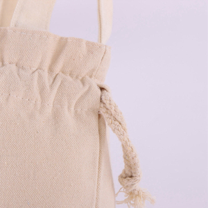 Hot Selling Hand-Held Pure Cotton <b>Drawstring</b> <b>Bag</b> With Printed Logo Cotton Gift <b>Bag</b> Reusable Money <b>Bag</b> - Product Image 5