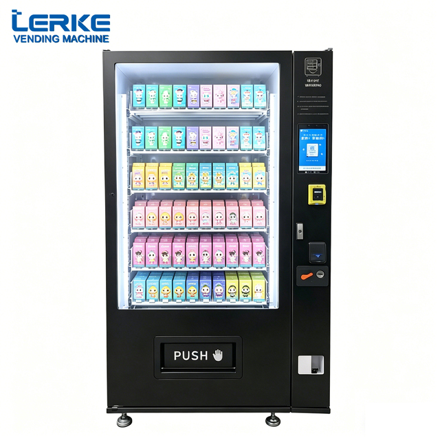 Remote-Monitored Custom Stickers Mystery Gift Box Vending Machine Blind Box With Credit Card & Cash Payments