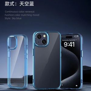 Cadre d'objectif en acrylique transparent épaissi 2,0 MM, couleur de bordure de la quincaillerie, peut être collé, bricolage, coque de téléphone portable pour <span class=keywords><strong>Iphone</strong></span> 15pro <span class=keywords><strong>14max</strong></span> 13 - Product Image 3