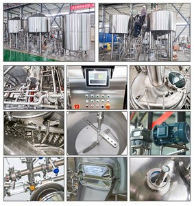 Tonsen1000l 2000L <span class=keywords><strong>3000L</strong></span> thiết bị sản xuất bia bia tự động hệ thống sản xuất bia tùy chỉnh nhà máy bia bằng thép không gỉ - Product Image 5