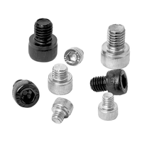 Vis à tête hexagonale ultra courtes en acier inoxydable 304, grade 12.9, à haute résistance à la traction, à tête bombée, M2 à M10