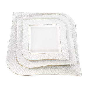 Ensemble d'assiettes à dîner <span class=keywords><strong>en</strong></span> <span class=keywords><strong>porcelaine</strong></span> à bord doré de luxe, petit bol <span class=keywords><strong>en</strong></span> céramique de <span class=keywords><strong>service</strong></span> pour la maison et l'hôtel, vente <span class=keywords><strong>en</strong></span> gros <span class=keywords><strong>en</strong></span> usine - Product Image 5
