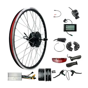 GreenPedel 48V 750W Ebike Conversion Kit 24 26 27 Inch Rear Wheel electric bike bicycle Hub Motor Kits with Battery optional