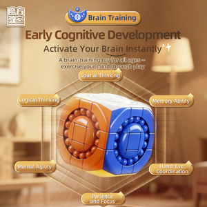 <span class=keywords><strong>Cubo</strong></span> Mágico Giratorio MoFang JiaoShi <span class=keywords><strong>3x3</strong></span>, Rompecabezas, Juego de Ingenio para Adultos, Doble Modo de Juego, <span class=keywords><strong>Cubo</strong></span> Mágico Antiestrés - Product Image 4