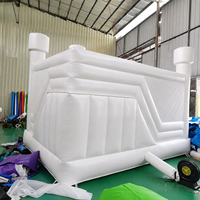 Château gonflable avec toboggan pour enfants, fête d'anniversaire, aire de jeux extérieure commerciale, vente en gros directe