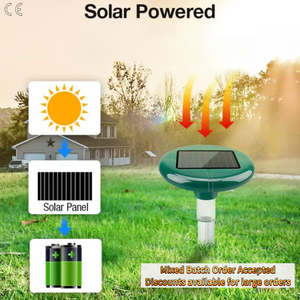 Repelente Solar Inteligente de Alta Eficiencia para Alforrecos, con Amplia Cobertura, para Viñedos Orgánicos y Granjas Avícolas Comerciales - Product Image 1