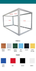 Maison en conteneur en acier extensible et transportable de luxe YT Australie, 20 pieds, moderne, deux chambres, appartement pour grand-mère, couleur personnalisée - Product Image 4