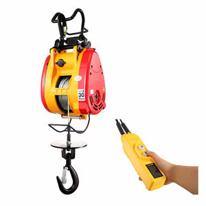 รอกไฟฟ้าแบบพกพา ROHO 220V 1500W มินิเครนแบบใช้ลวดสลิง รับน้ำหนัก 180กก. 230กก. 300กก. 360กก. 500กก. สำหรับใช้ในบ้าน โกดัง ร้านค้า <span class=keywords><strong>ยก</strong></span>ของ - Product Image 4