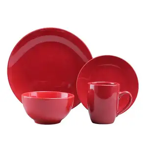 New Design Dinner Service Set Wholesale China Housewares For Dinner Cheap Ceramic Stoneware Dinner Set