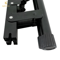 High Quality Customized Logo Durable Sturdy Iron Sponge Folding Universal Guitar Stand KIRSTEN CM212 Space-Saving