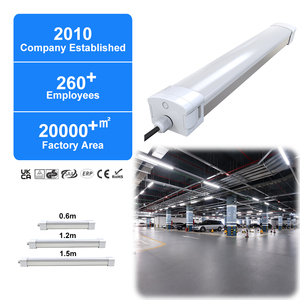 Werkseitig IP66 Wasserdicht 40w 50w Tri-Proof Vapor Tight Latten lampe Licht LED Tri proof Leuchte - Product Image 2