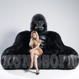 Nouveautés King Kong Gorilla Shape Couch Nouveau canapé de célébrité <span class=keywords><strong>Internet</strong></span> pour adultes Meubles de salon élégants pour une utilisation en extérieur - Product Image 5