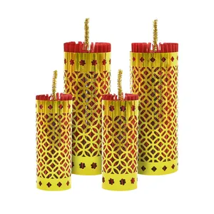 OEM Traditional Chinese Firecracker Honeycomb Paper Ornaments Eco-Friendly Paper Decorations for Home Celebrations & Festivities
