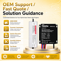Contrôleur de charge solaire AC/DC excellent Sukite avec MPPT 1280-AC-2.4G 12V 15A 80W avec capteur de lumière intégré