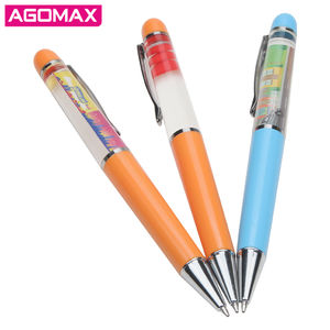 Personalized ABS Acrylic Floating <b>Spinning</b> <b>Pen</b> 3D Liquid Floating <b>Pen</b> with Metal Clip - Product Image 6