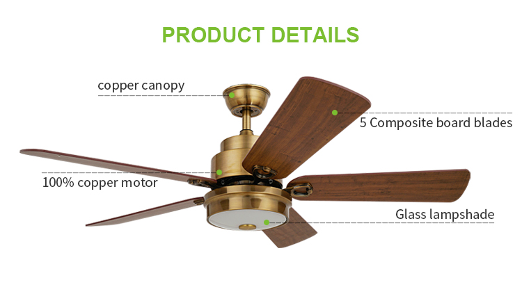 Breeze.lux Hot sale house decorative modern ceiling with fan