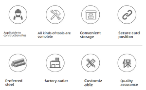 Chất lượng cao 108PCS Bộ dụng cụ công cụ tay cho sửa chữa Xe Sửa chữa lốp xe cơ khí nhà công cụ thiết lập - Product Image 6