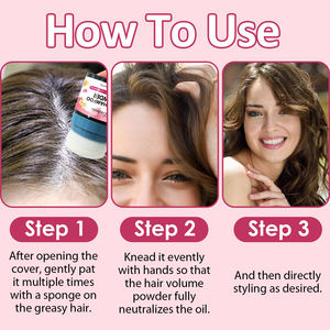 Champú Seco en Polvo al por Mayor, Sin Residuos Blancos, Polvo para Dar Volumen al Cabello, Engrosamiento Instantáneo, Absorbe el Exceso de Grasa, Champú Seco para el Cabello - Product Image 6