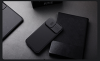 Nillkin Camshield pro protecteur de caméra magnétique antichoc anti-dérapant étui Mobile couverture de style d'affaires pour Iphone 16 pro