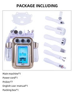 Machine de nettoyage du visage multifonctionnelle 7 en 1, anti-rides, hydratante, équipement de soins de la peau pour salon de beauté - Product Image 3