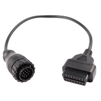 Adaptateur de connecteur 3 broches pour scanner OBDI2 Linkyou Fiat, câble d'extension de diagnostic automobile, interface USB, 5-12V, garantie de 6 mois pour