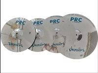Vansir PRC Series 14'' Alloy Silver Cymbals for Drum Kit