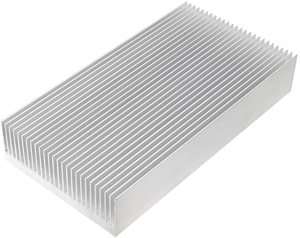 Dissipateur thermique en alliage d'aluminium haute performance de 40 mm, série 6000, profilé circulaire extrudé et soudé - Product Image 1