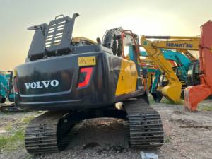 Original usado 14 Ton VOLVO-Excavadora de orugas Ec140 VOLVO 140 de segunda mano VOLVO- Ec140 Excavadora en buen estado - Product Image 2