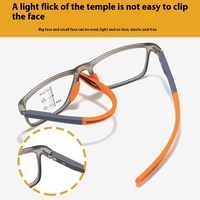 Nouvelles lunettes de lecture progressives sportives TR90 en gros, longue distance, multifocales, anti-lumière bleue, pour presbytie