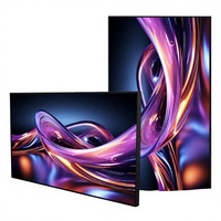 Écran publicitaire mural numérique ultra-fin série G 32-55 pouces avec cadre étroit, affichage multi-écrans, télécommande CMS, Mini-LED