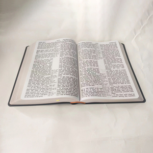 <span class=keywords><strong>Biblia</strong></span> Sagrada Superior con Bordes Plateados, Papel de Seda de 140 g/m², Regalo de Bautismo, Impresión de Libros Religiosos de Lujo - Product Image 4