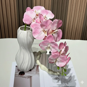 Vente en gros de fleurs artificielles pour bouquets de mariage, centres de table, décor de printemps, fleurs roses en soie pour artisanat, décoration de fête, bricolage - Product Image 4