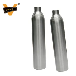 VS 0.5L 0.6L 1L Mini bouteilles d'eau de sport de plongée sous-marine réservoir d'air équipement de plongée bouteille de gaz de plongée