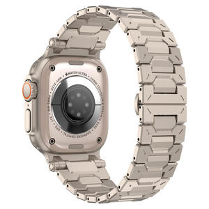 Correa de Reloj de Acero Inoxidable de Lujo para Apple Watch S10 11 46mm Ultra 49mm SE 44mm, Correa de Repuesto para Reloj Inteligente - Product Image 4