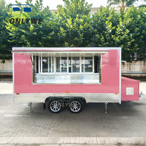 Australia Standard Certificate Mobile Food Truck Trailer Fully Equipped Burger Hot Dog <b>Bbq</b> Concession Trailers With Ac for Sale - Product Image 4