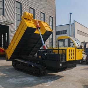 Venta caliente 270cc desplazamiento Mini Transporter para agricultura Minidumper Mini Tracked Dumper en túnel - Product Image 5
