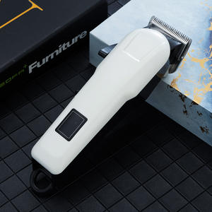 Tondeuse à cheveux professionnelle pour barbier, ensemble en acier inoxydable, utilisation à domicile, hôtel, rechargeable, longueurs réglables, <span class=keywords><strong>barbe</strong></span> pour homme - Product Image 4